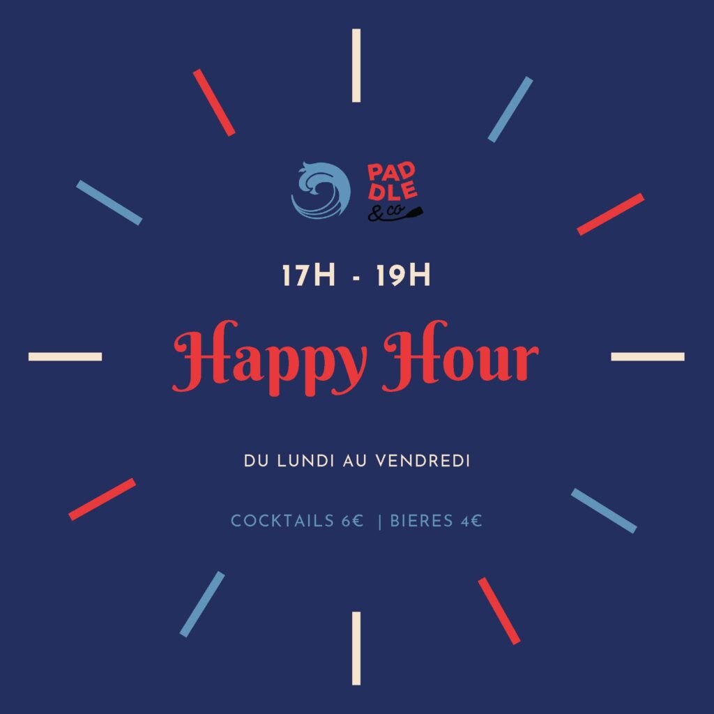 Happy Hour à Paddle And Co