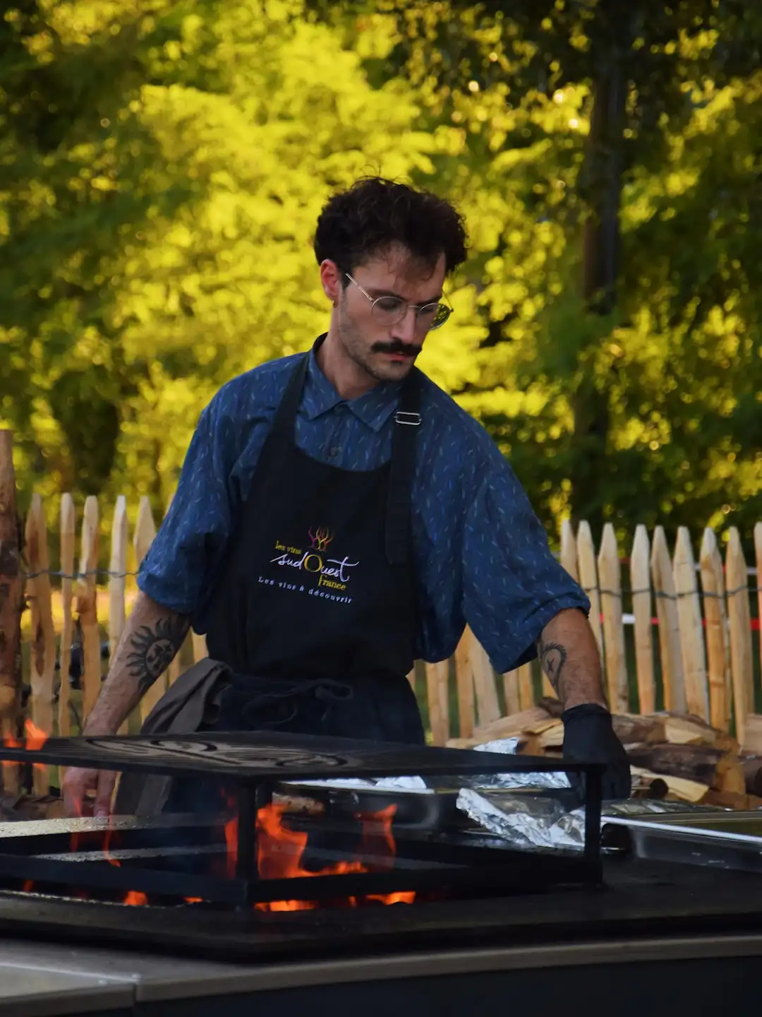 Grillardin et son brasero